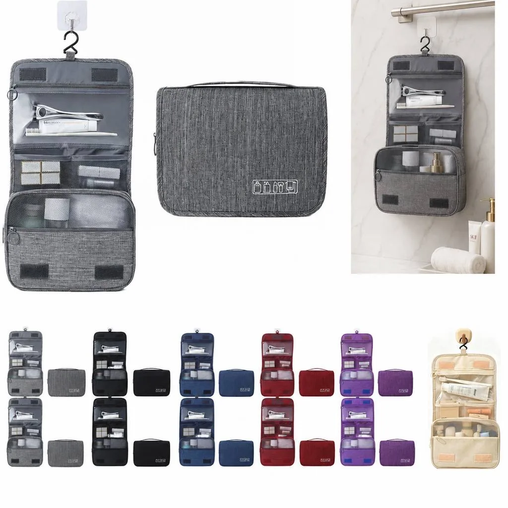 Portable Oxford Travel Toiletry Organizer Bag 2
