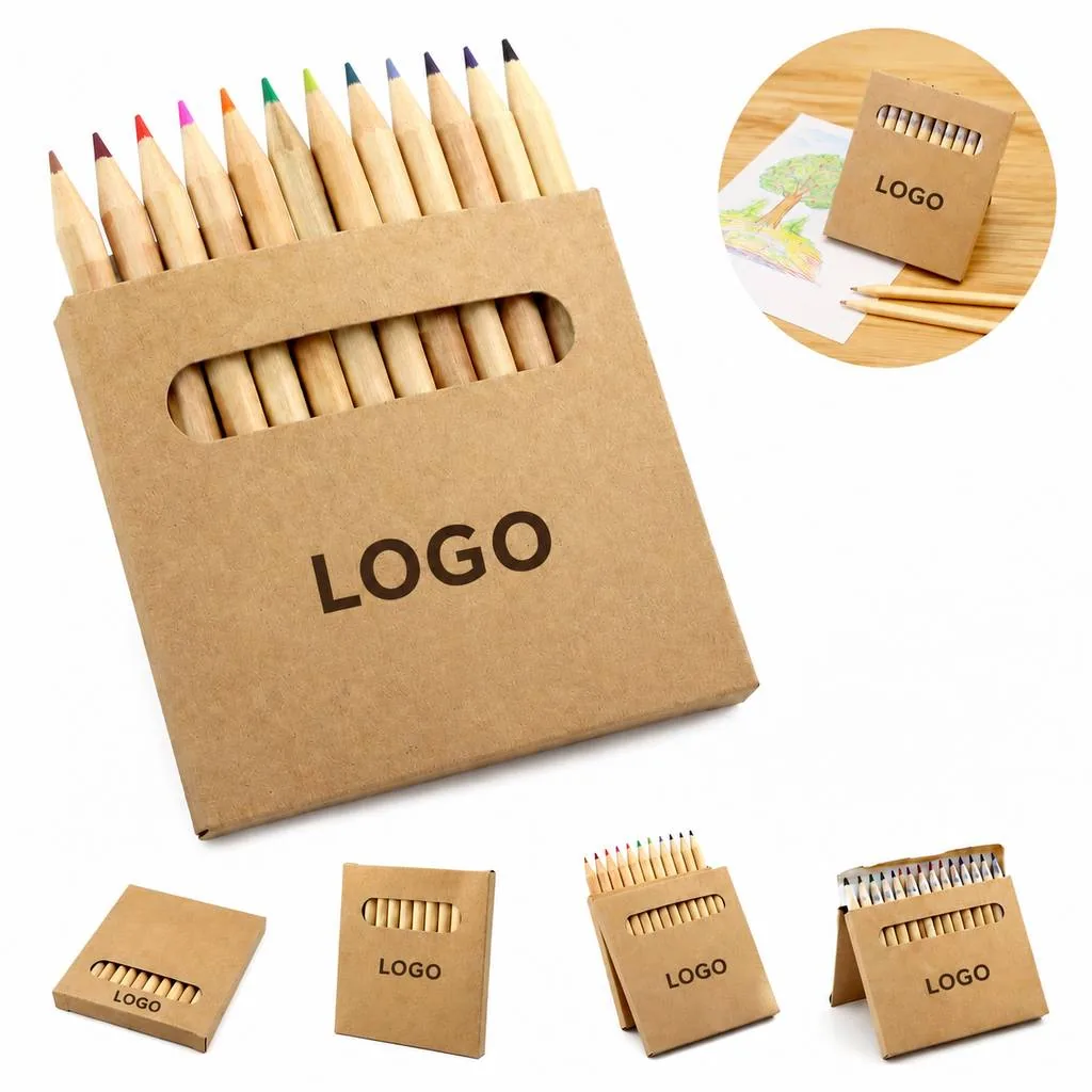 12-Color Pencil Set for Sketching and Coloring