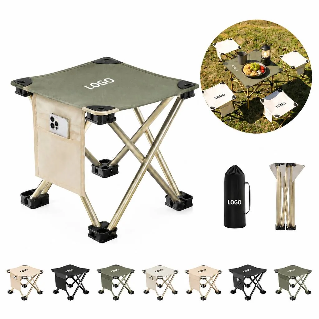 Portable Folding Fishing Chair with Adjustable Backrest