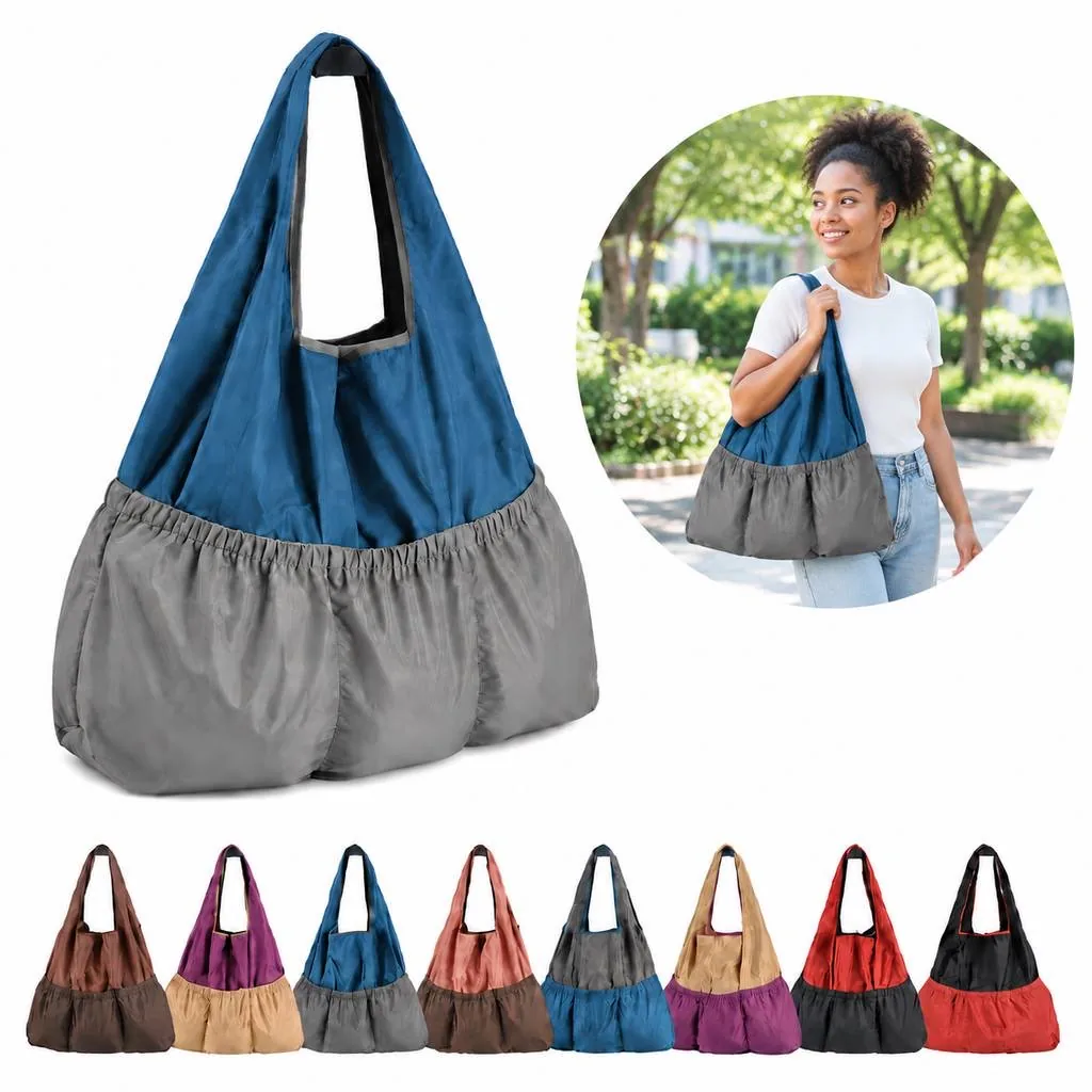 Reusable Compact Foldable Eco Shopping Tote Bag 2