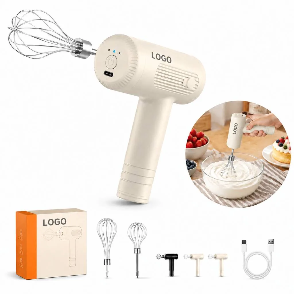 Cordless Automatic Handheld Cream Blender