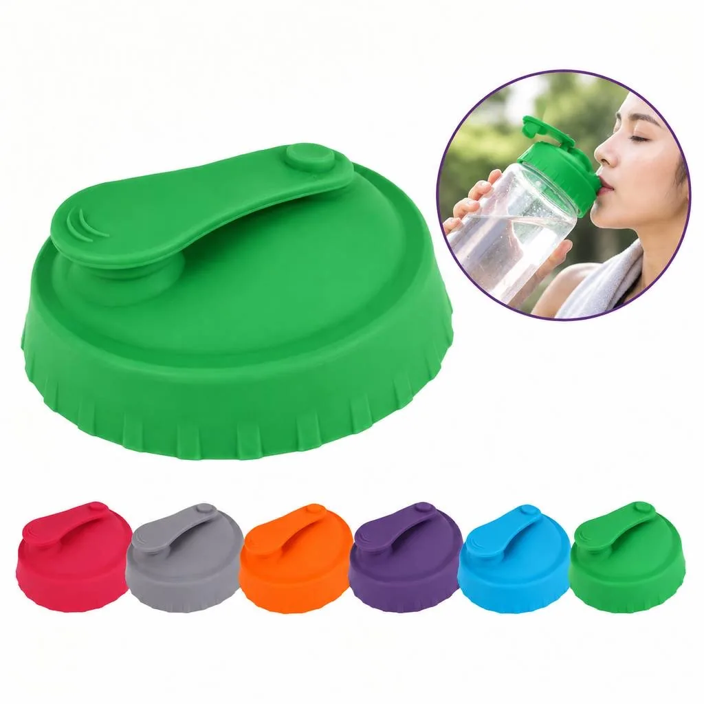 Silicone Bottle Seal Cover Reusable Airtight 2