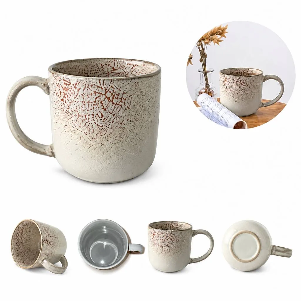 Leak-Resistant Ceramic Travel Mug for Office 2