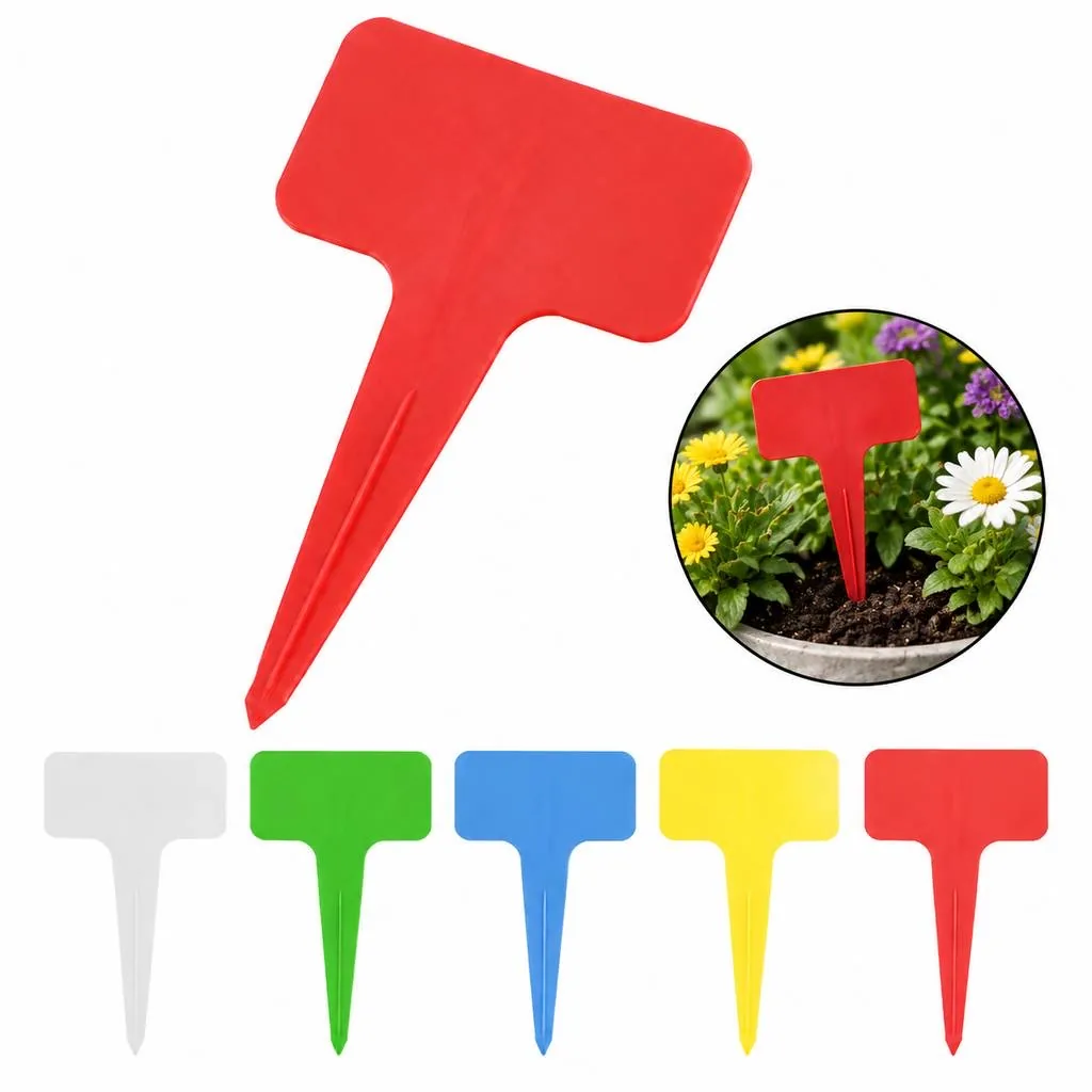 Weather-Resistant Plastic Garden Plant Labels for Soil 2
