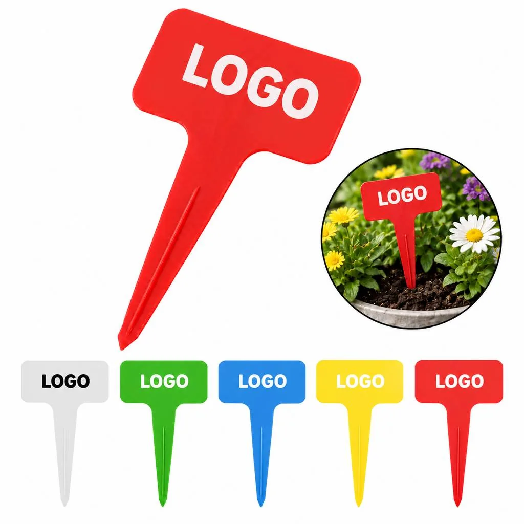 Weather-Resistant Plastic Garden Plant Labels for Soil