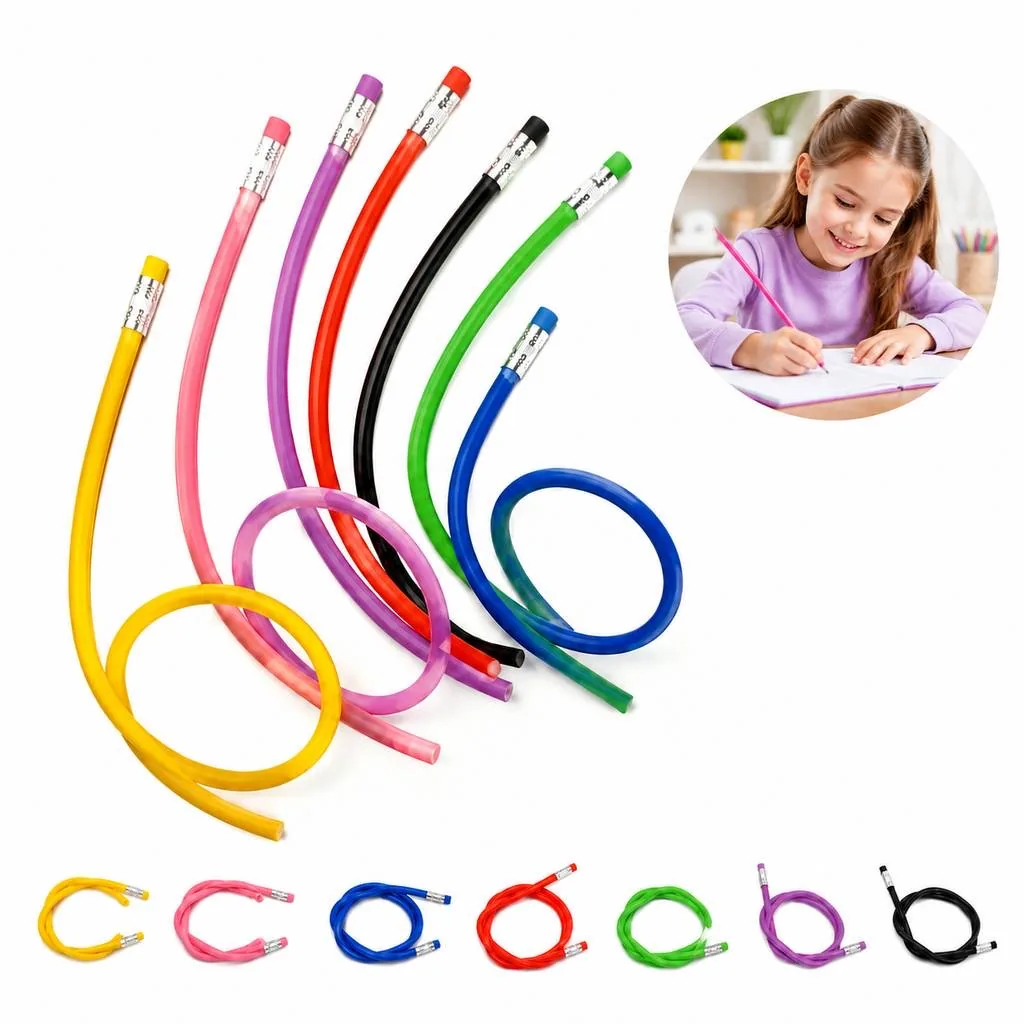 Bendable Flexible Pencil for Writing Drawing 2