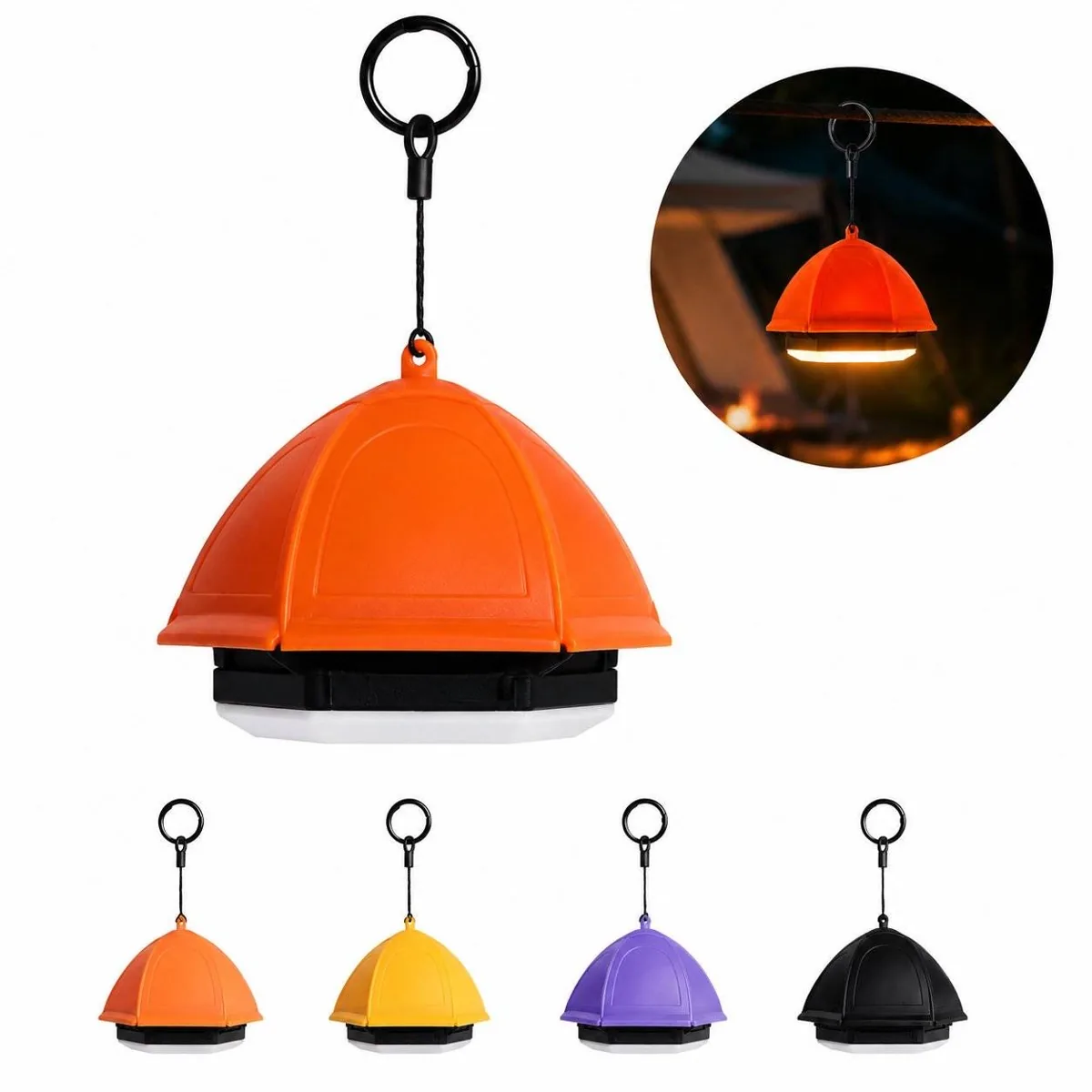 Portable Rechargeable Camping Tent Light for Outdoor Use 2
