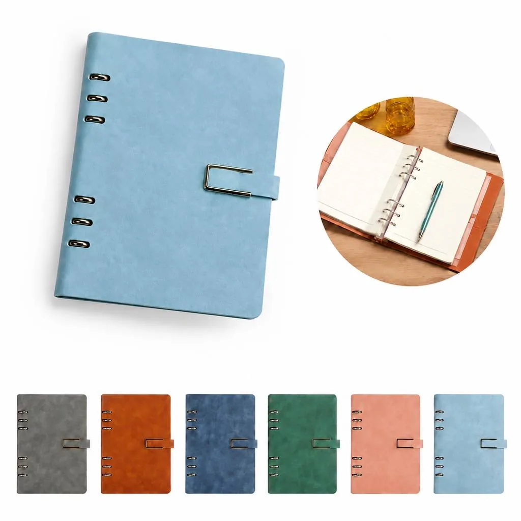 Reusable Loose Leaf Note Taking Notebook with Durable Cover 2