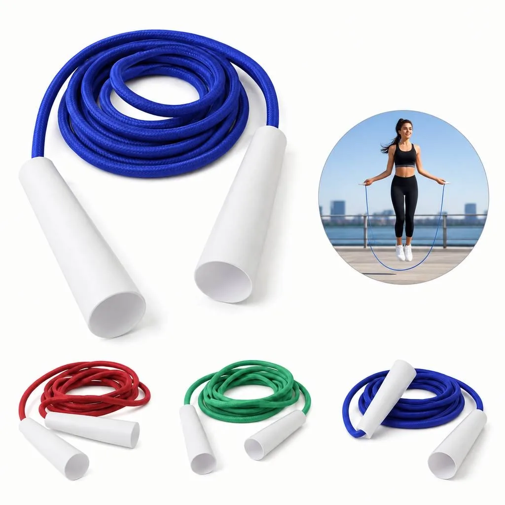 Adjustable Non-Slip Fitness Jump Rope for Training 2