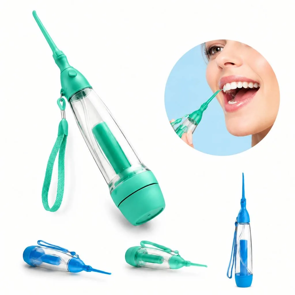 Manual Portable Oral Irrigator for Travel Dental Care 2