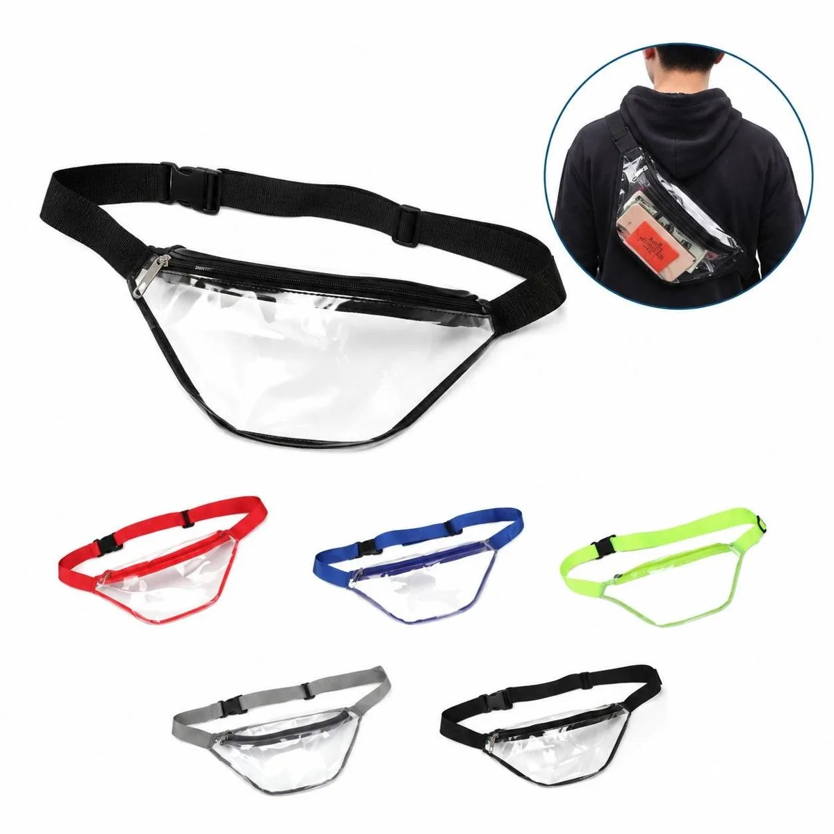 Transparent Waterproof PVC Travel Organizer Bag 2
