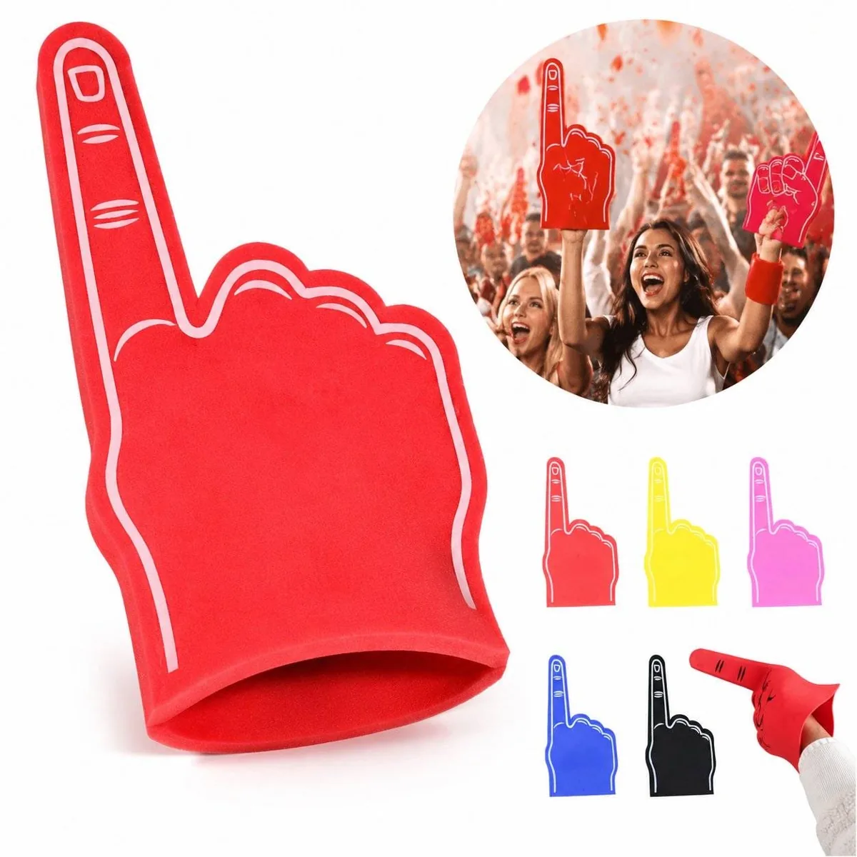 Soft Foam Handheld Cheer Clap Noise Maker 2