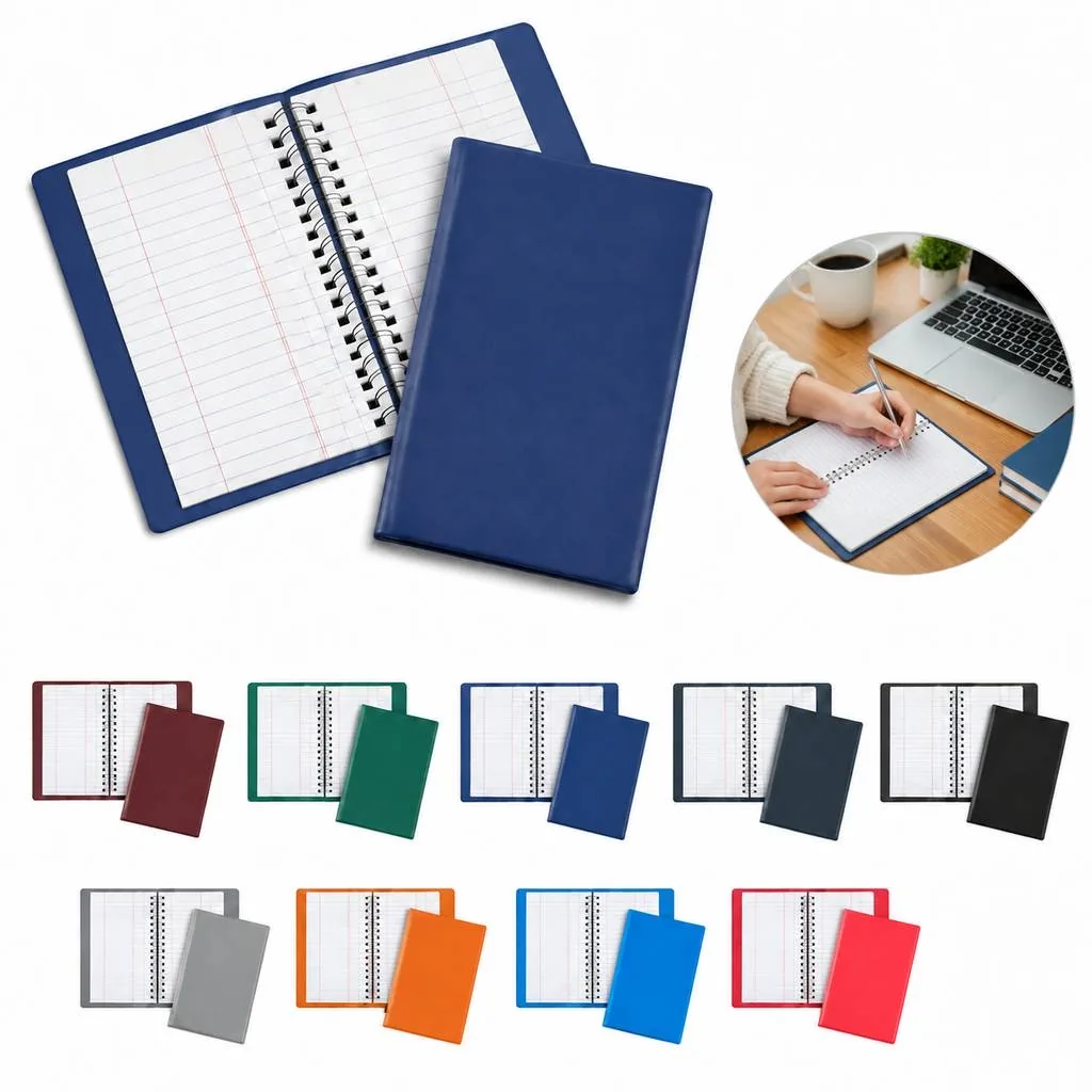 Spiral-Bound Tally Notebook with Durable Cover 2