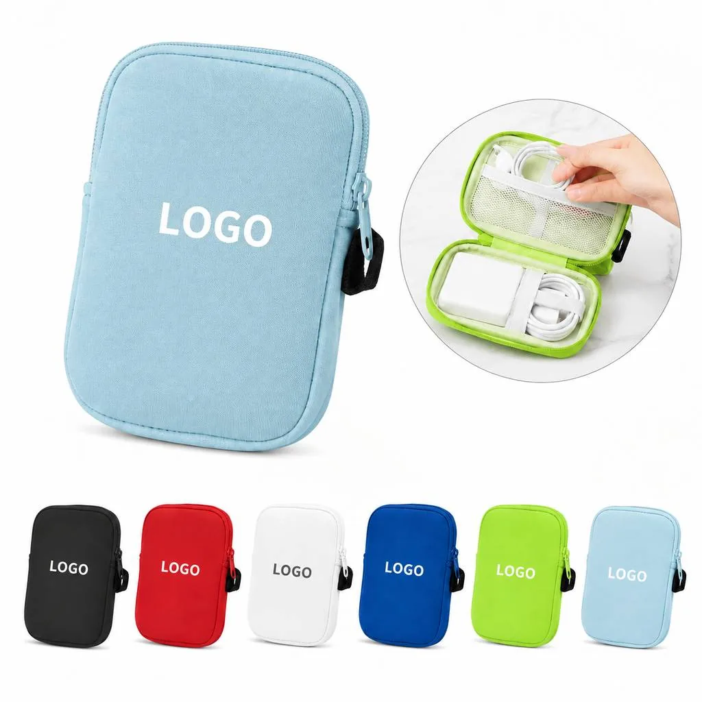 Compact Zippered Pouch for Tumbler and Bag