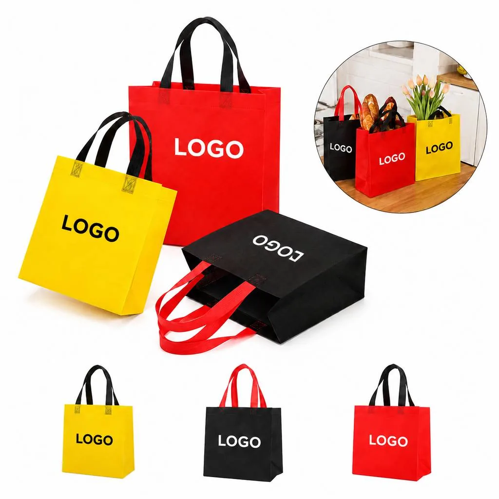 Eco-Friendly Foldable Nonwoven Shopping Tote Bags