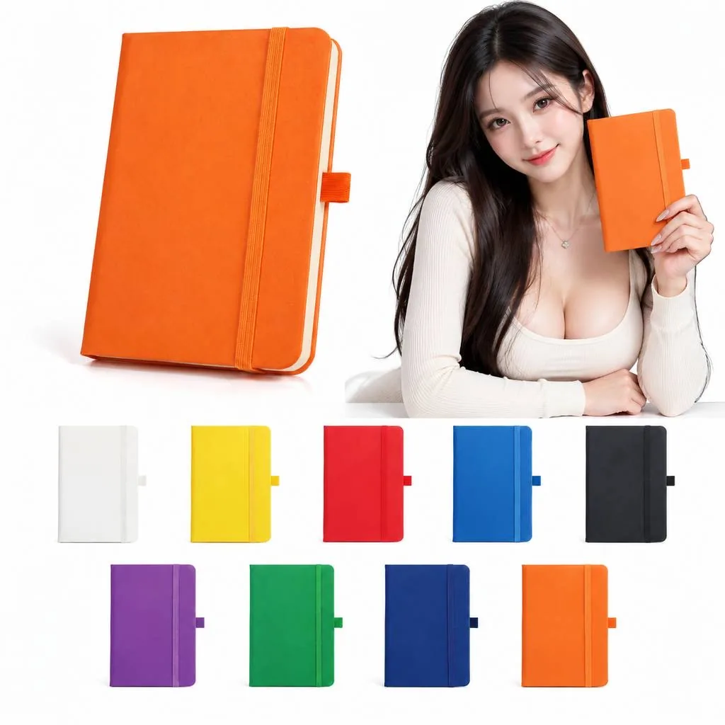 A5 Elastic Band Notebook with Durable Cover for Notes 2