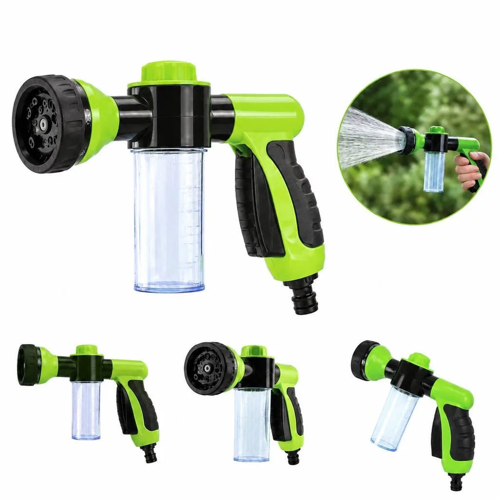 Adjustable Foam Garden Spray Gun with 8 Modes 2