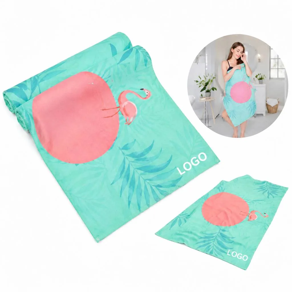 Colorful Quick-Dry Microfiber Towel Set for Gym and Travel