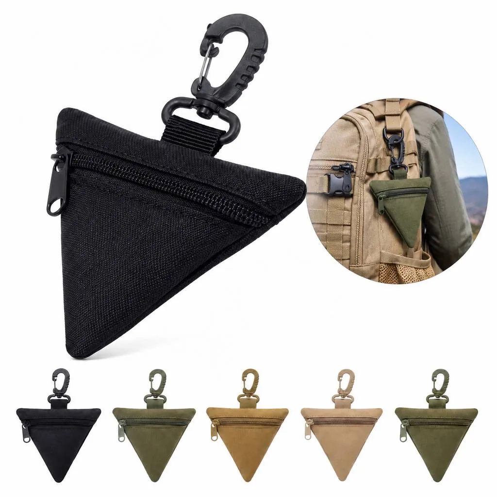 Water-Resistant Triangle Tactical Backpack for Outdoor Use 2