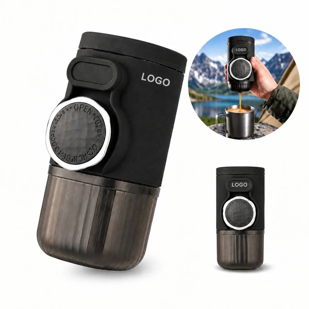 Portable Hand Press Espresso Brewer for Travel