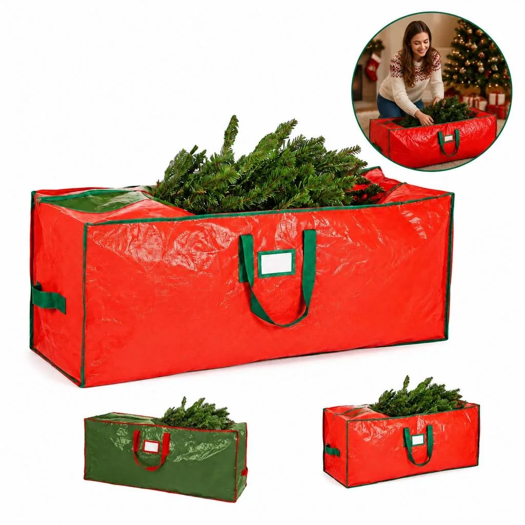 Heavy-Duty Christmas Tree Storage Duffel for 7.5 ft Trees 2