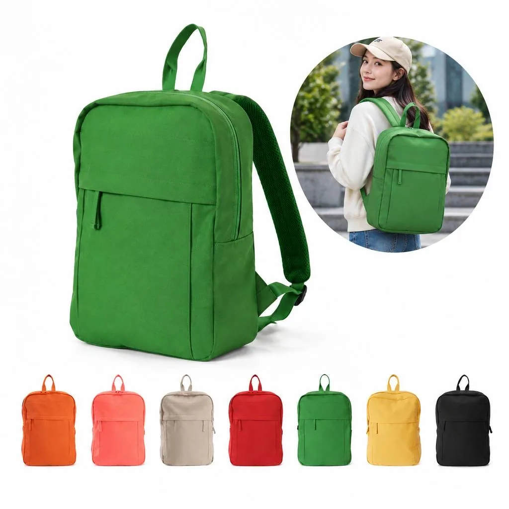 Eco-Friendly Recycled Travel Backpack for 15-Inch Laptop 2