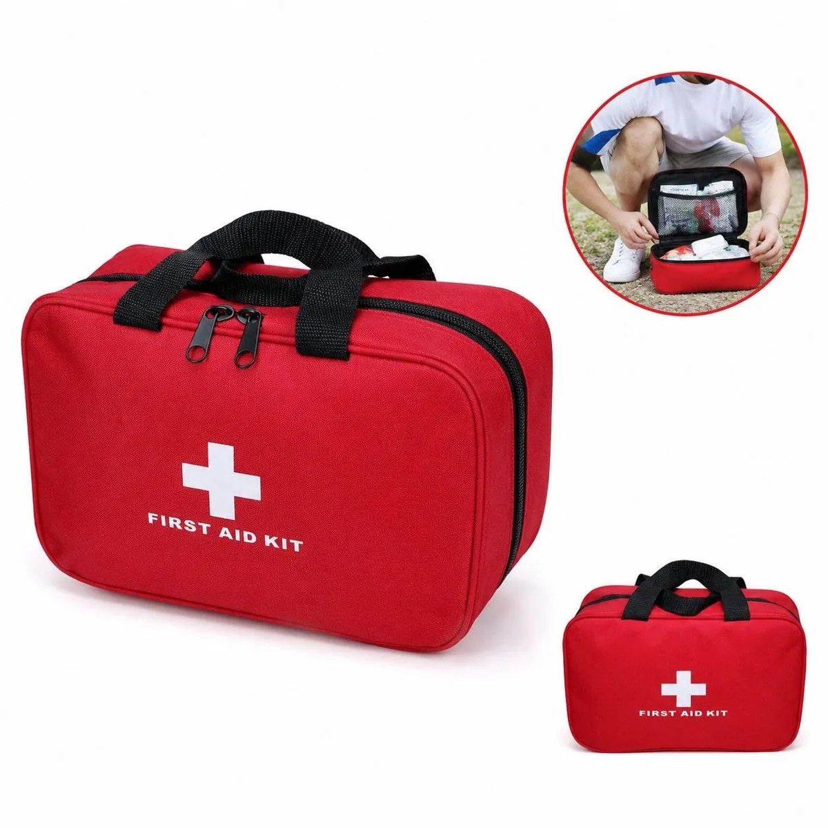 Water-Resistant Emergency Medical Storage Pouch for Outdoor 2
