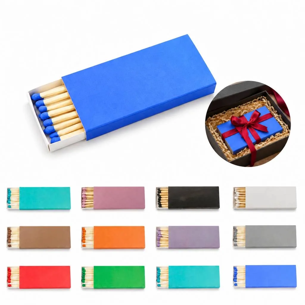 Personalized Retro Wooden Box for Matches and Trinkets 2