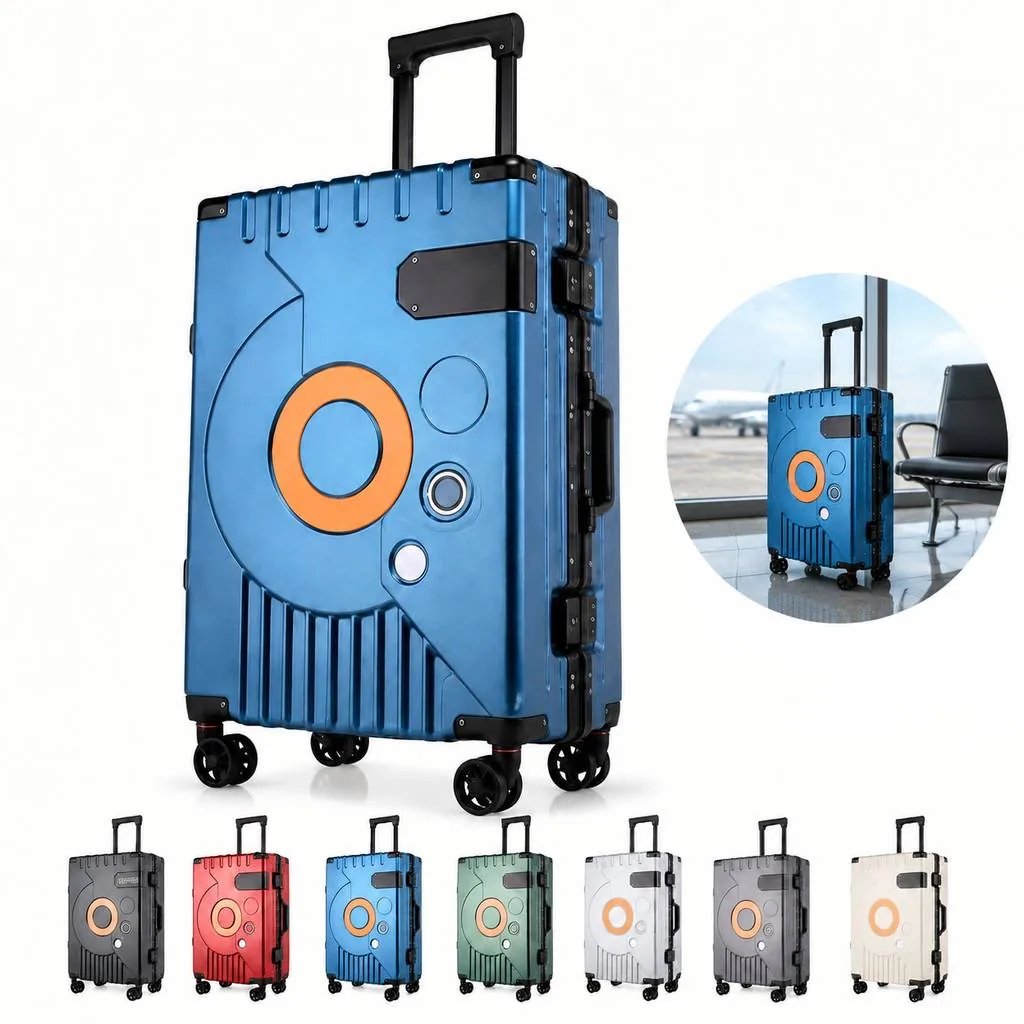 Hard Aluminum Travel Case with Customizable Foam 2