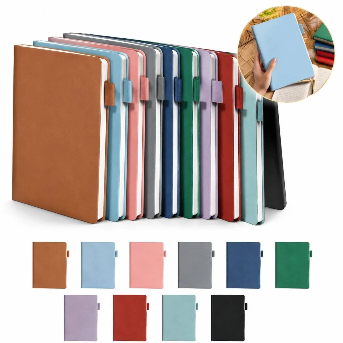Leather Business Notebook for Professionals 2