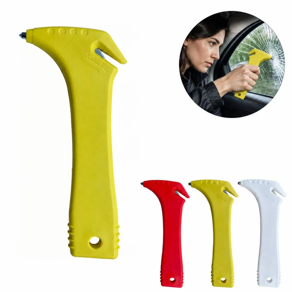 Car Window Breaker with Seatbelt Cutter 2
