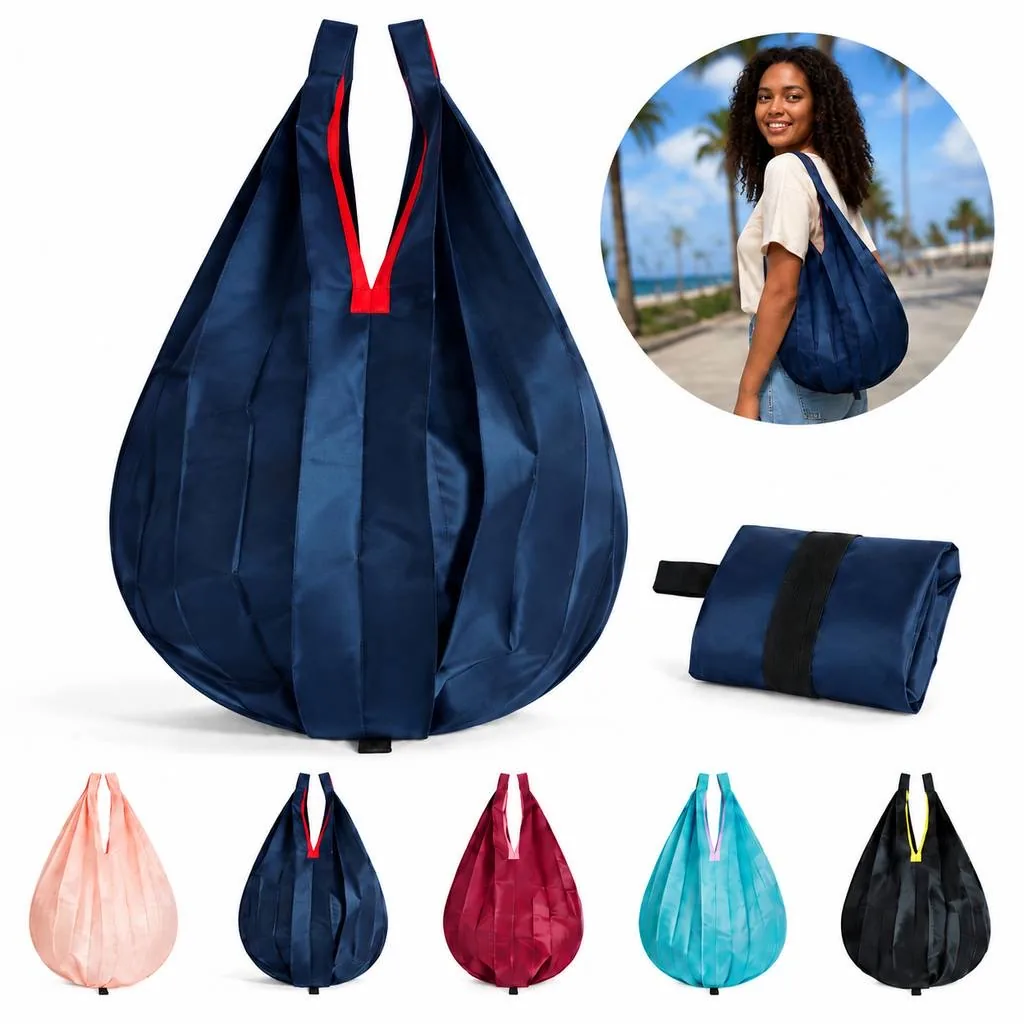 Collapsible Lightweight Travel Storage Tote Bag 2