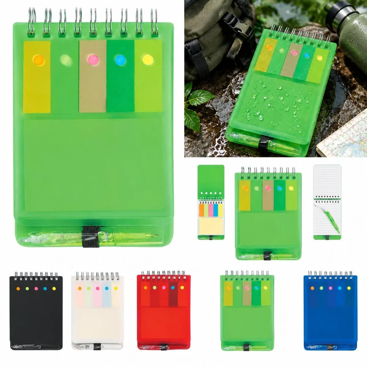 Waterproof Polypropylene Cover Notepad for Daily Use 2