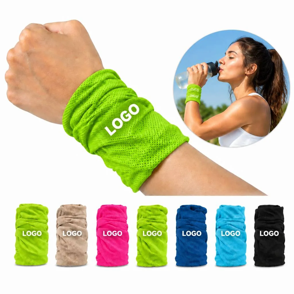 Cool Sport Wrist Sweat Towel Absorbent Breathable