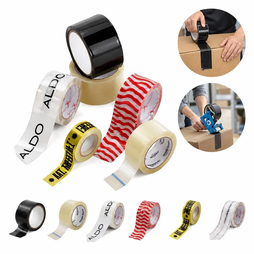 Printed Polypropylene Packing Tape with Custom Logo 2