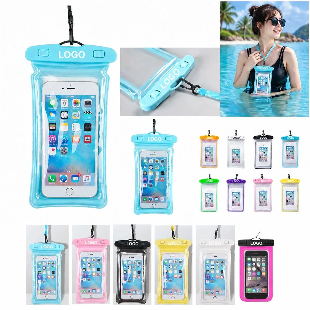 Water-Resistant Neck Pouch for Smartphones