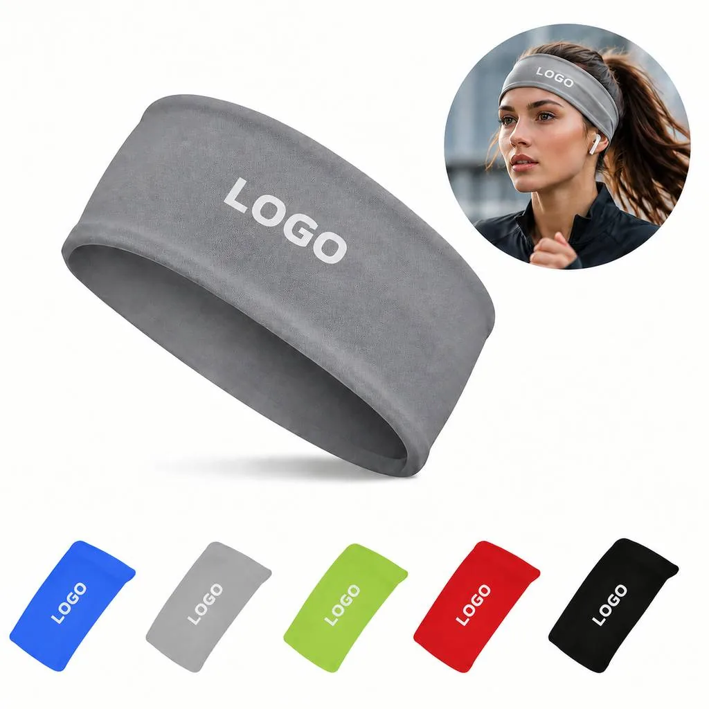 Lightweight Breathable Athletic Sweat Headband for Workouts