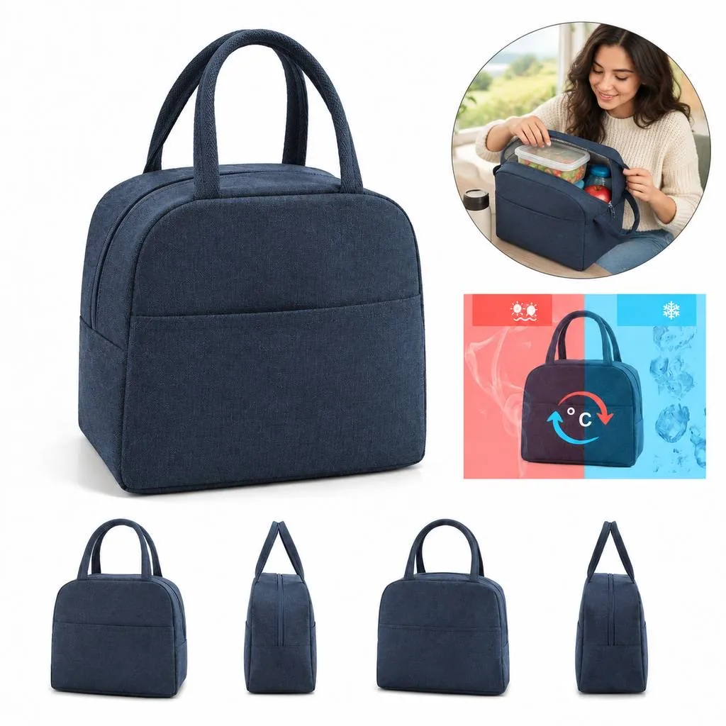 Portable Insulated Lunch Bag for Fresh Meals 2