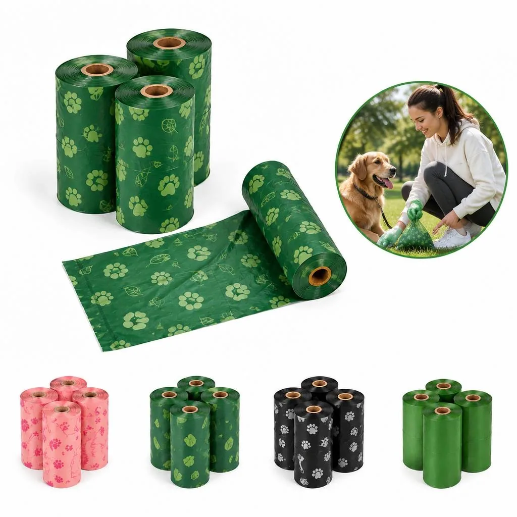 Eco-Friendly Plant-Based Dog Waste Bags 2