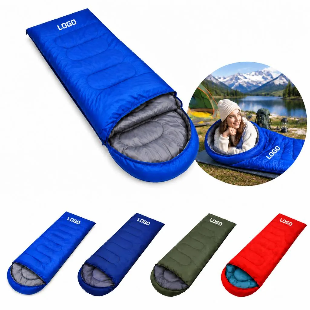 Adult Envelope Sleeping Bag for Outdoor Camping