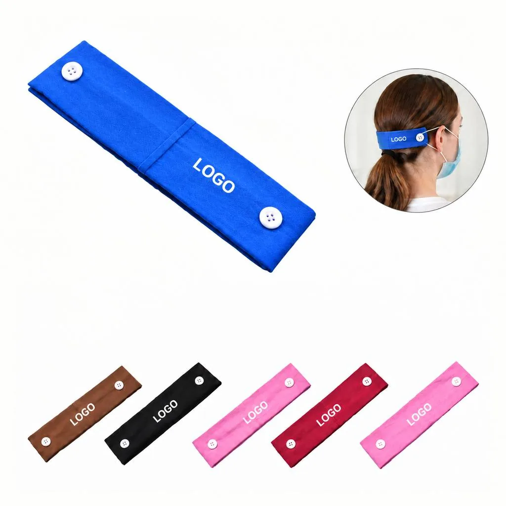 Sublimation Ear Saver Headband for Mask Comfort