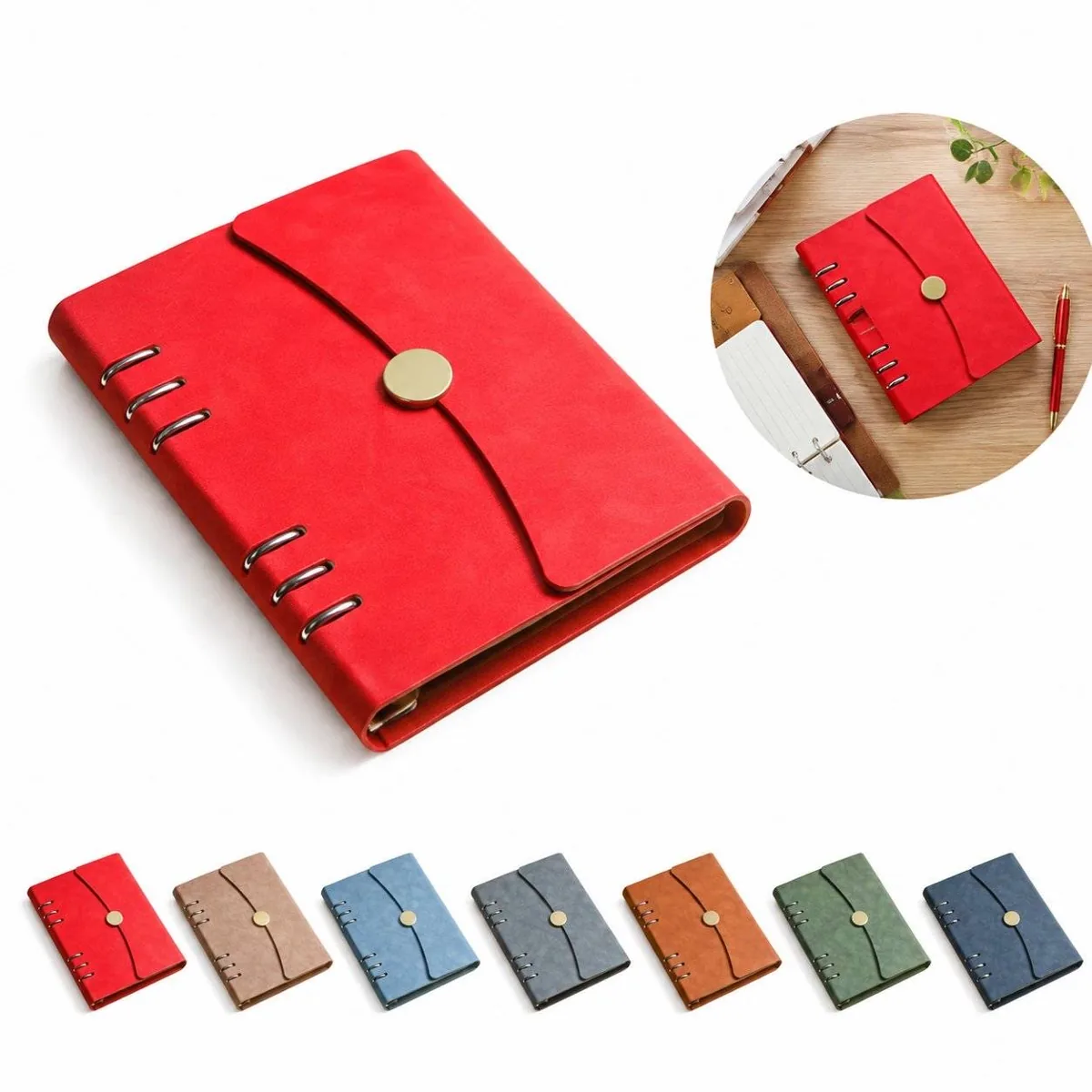 Personalized A5 Refillable Ring Binder Notebook 2