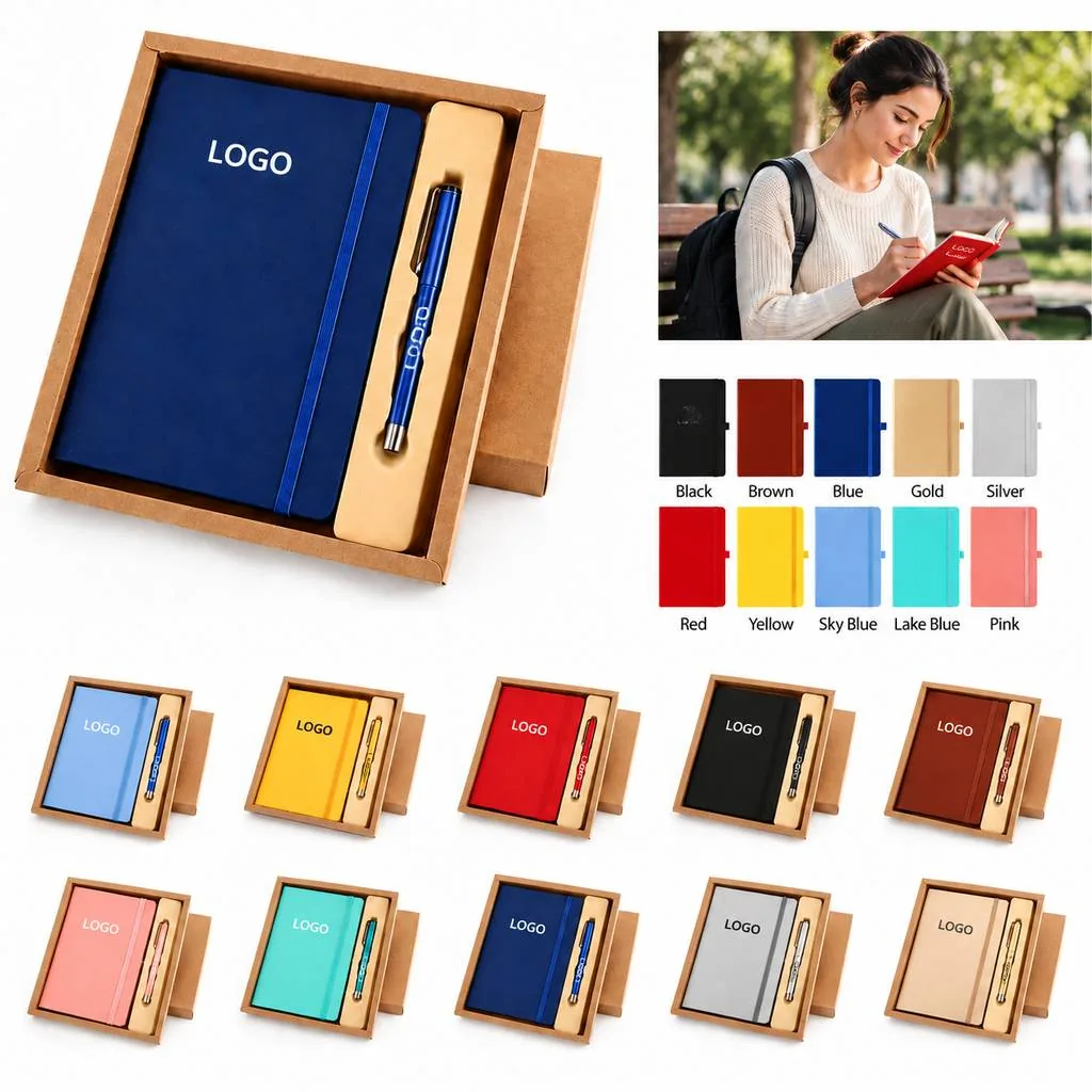 Compact Travel Writing Pad Set with Small Notebooks