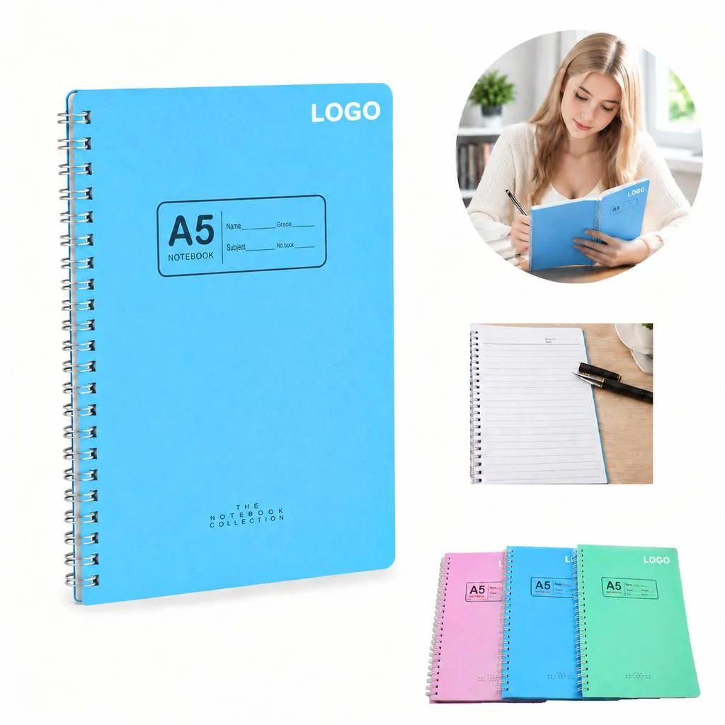 Spiral Bound Notebook for Note-Taking and Journaling