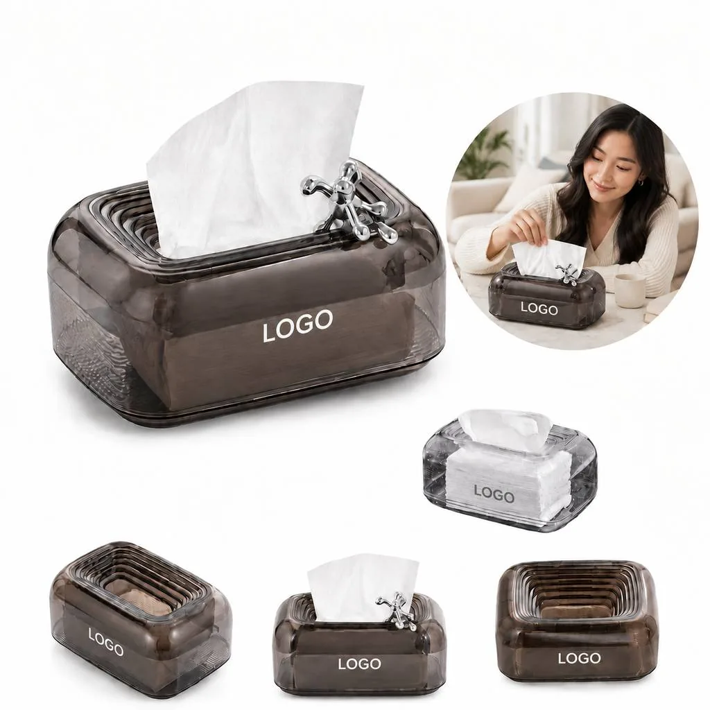Clear Acrylic Tissue Storage Box