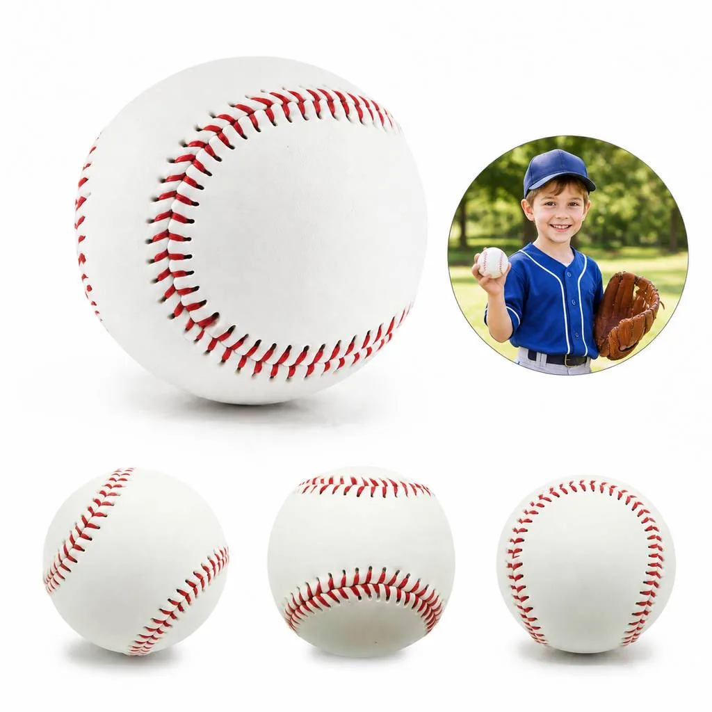 Practice Baseballs with Synthetic Cover for Training 2