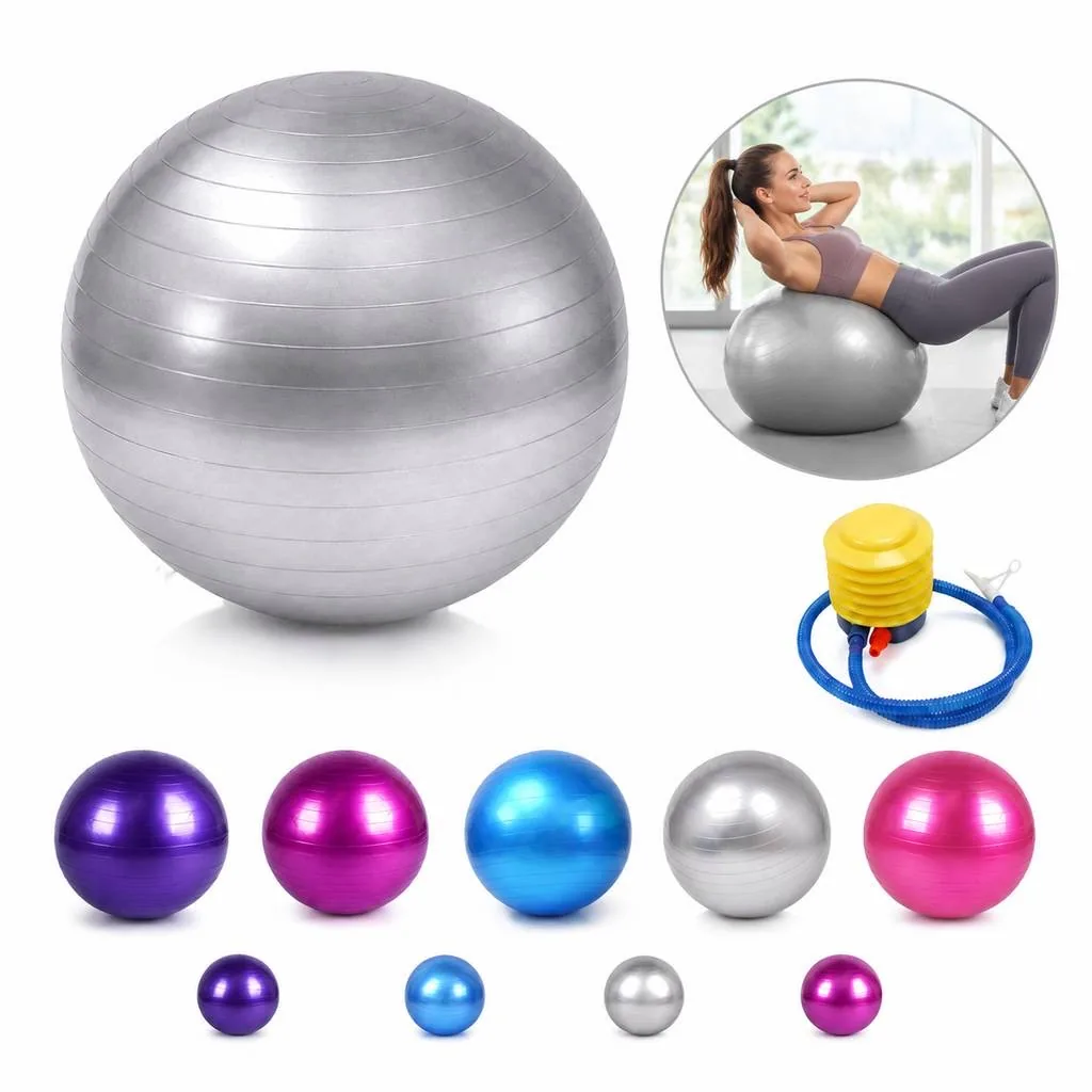 Anti-Slip Adjustable Yoga Ball for Fitness with Pump 2