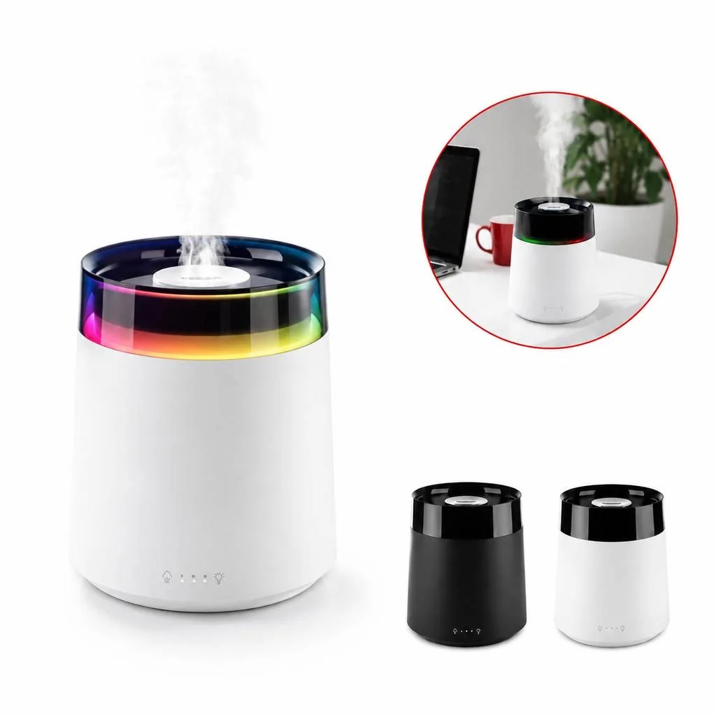 Quiet Ultrasonic Essential Oil Mist Diffuser, USB Portable 2