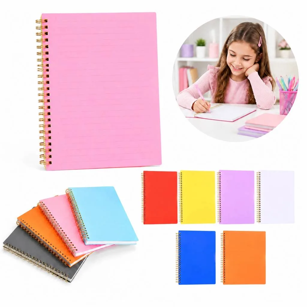 A5 Spiral Bound Lined Notebook for Writing 2