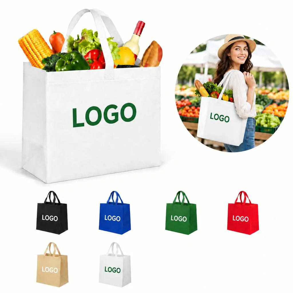 Reusable PP Non-Woven Shopping Tote Bag